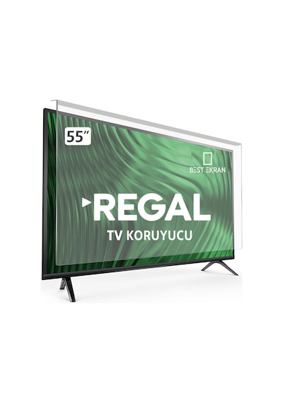 Regal Uyumlu 55r75u01 Ekran Koruyucu - 55" İnç 139 Smart 4k