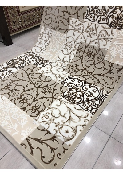 Flora Halı Elit 0129 A Bej Kemik 165X230 Krem 4 M2 Halı !
