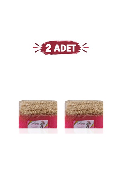 Dr.cleanıng - 203 - - Kabak Lıflı Gül Sabunu 100 Gr - 2 Adetlık - Shophnrl - Set Ürün Diğer