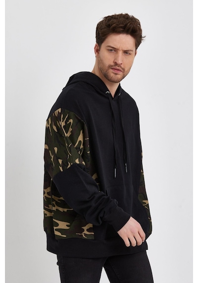 Alexander Gardi Alexandergardı Kapüşonlu Oversize Sweatshırt E22-75200 001