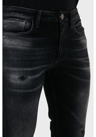Emporio Armani Erkek Kot Pantolon 6d1j75 1d46z 0006 Siyah Siyah