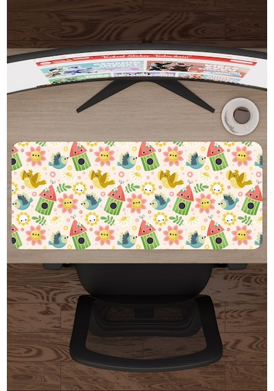Çocuk Kaymaz Dikişli Kauçuk Oyuncu Mousepad V3 - 70x30 Xl Gaming Mouse Pad Fare Altlığı