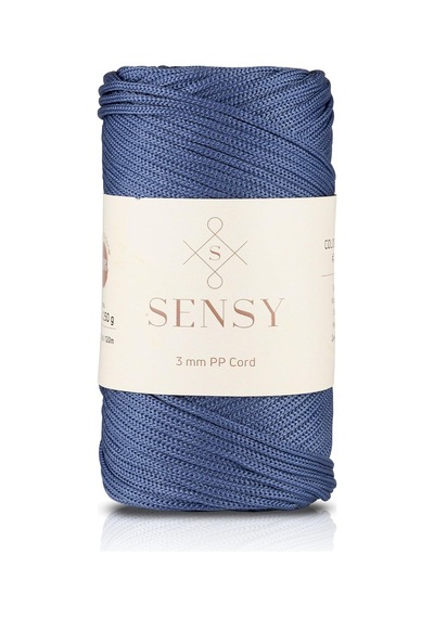 Tr 3 Mm - 250 Gr Polyester Makrome Ipi 120 M Polyester Makrome Ip Supla Ip Ve Çanta Ipliği Kot Mavisi Diğer