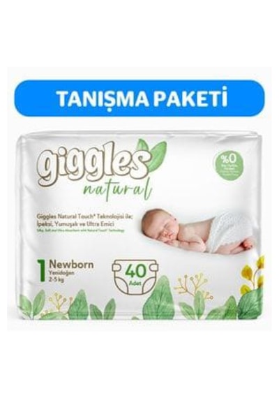 Giggles Bebek Bezi 1 Numara 40 Adet