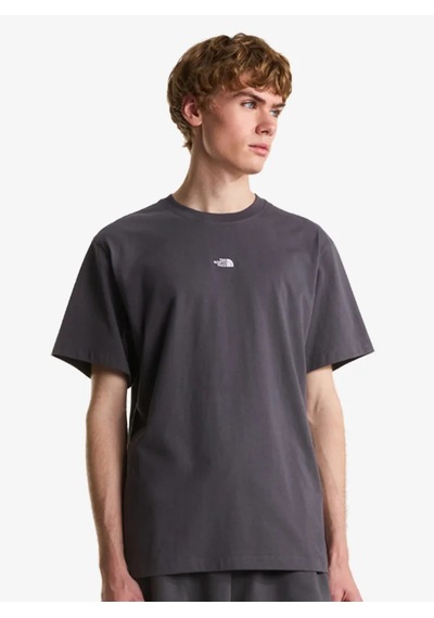 The North Face Nf0a8gqe-dom Essential Center Logo Relaxed Short Erkek T-shirt Gri