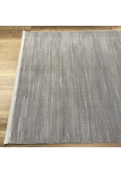 Hoom Rugs Nova Lz112 M Gri Modern Düz Salon Halısı Gri