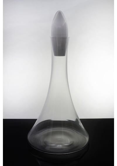 Paşabahçe El İmalatı Kristal Opal Kapak Karaf 1750 Ml 1091420 92648 - Şeffaf