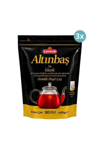 Çaykur Altınbaş Demlik 80 X 5 Gr X 3 Paket