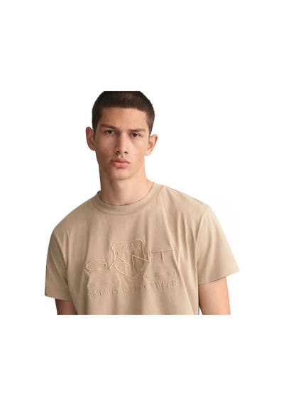 Gant Erkek T-shırt 2003140-270 2003140-270 Bej Bej