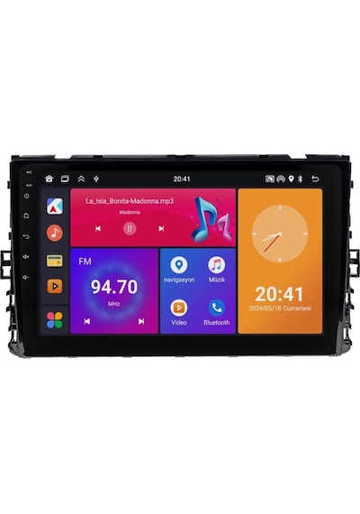 Volkswagen Transporter Android Multimedya Sistemi 2019-2024 For-x 6/128