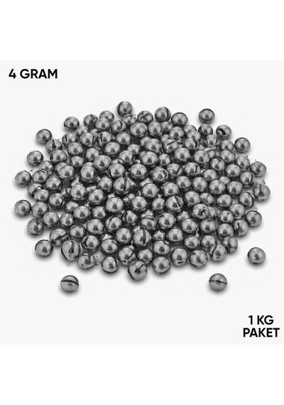 Yarma Kurşun - Kesikli Olta Kurşunu - 4 Gram 1 Kg