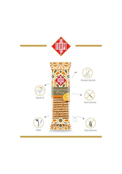 Zencefilli Susam Krokan 45 G X 12 Adet
