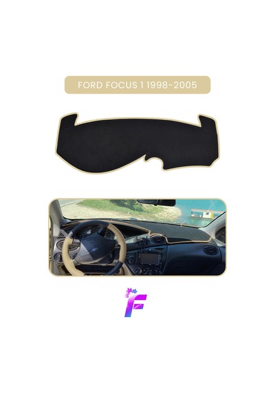 Ford Focus 1 1998-2005 Torpido Örtüsü Güneşten, Isıdan, Çatlamadan Korur Oto Aksesuar Tb73 Bej
