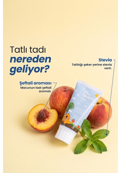 Probident Kids Diş Macunu Şeftali 60 ML