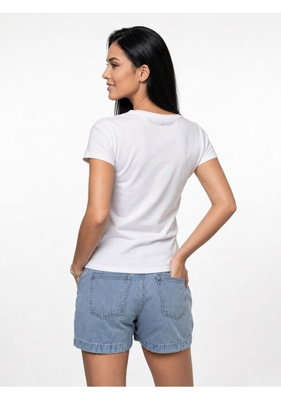 LOFT Regular Fit Kadın Tshirt K.kol Lf2042601 Q1.v1 Beyaz