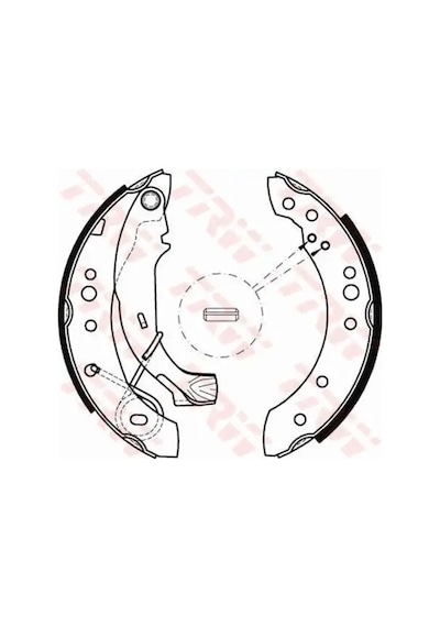 Renault Clio 1 Arka Fren Balatasi 2000-2000 Trw Gs8467