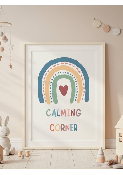 Calming Corner Dijital Baskı Poster V2 Çerçevesiz