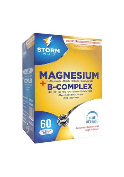 Storm Vitals Magnesium B Kompleks 60 Tablet