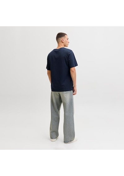 Jack & Jones Jack&jones Jeff Logo Erkek Lacivert Tişört Lacivert