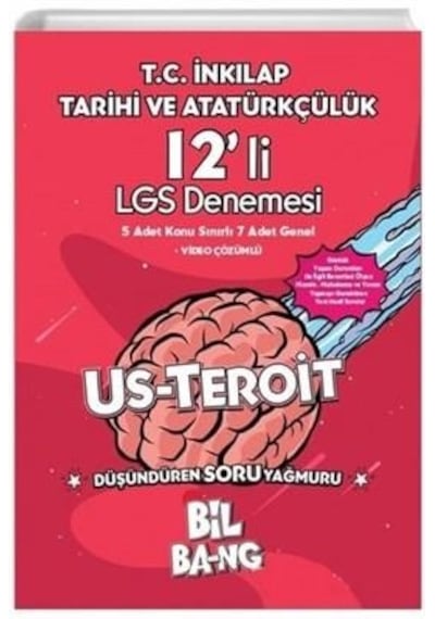 8. Sınıf İnkılap 12 Lİ LGS Deneme Bil Bang - Kültür Yayıncılık