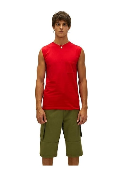 Bad Bear Tribe Erkek Kırmızı Atlet 220123002-RED Kırmızı