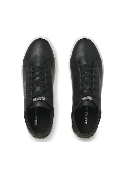 Jack & Jones Jack Jones Yazı Baskılı Erkek Günlük Spor Ayakkabı 12282315 Siyah