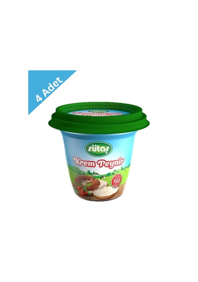 Sütaş Krem Peynir 300 Gr X 4 Adet