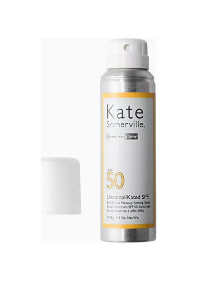 Kate Somerville Uncomplikated Spf 50 Makyaj Sabitleyici Sprey 96g, Parlamayı Önleyen Ve Cildi Koruyan Lüks Bitirici