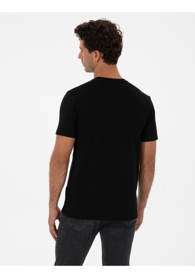 Pierre Cardin Erkek Siyah Tişört 50308037-vr046 SIYAH