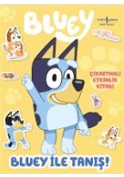 Bluey İle Tanış / Çıkartmalı Etkinlik Kitabı / Kolektif