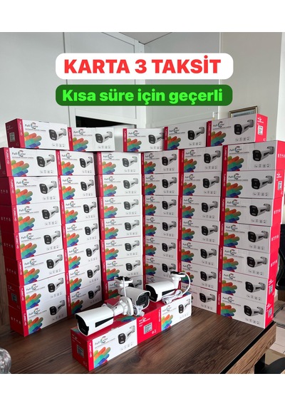 5 Mp Sesli İp Metal Kasa Poe Kamera