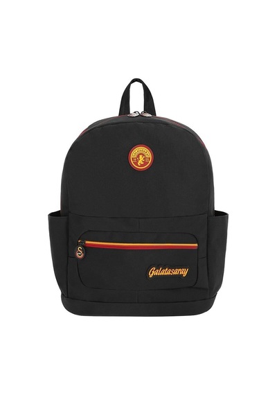Me Galatasaray Leon Rubber Siyah Sırt Çantası 25528 Desenli