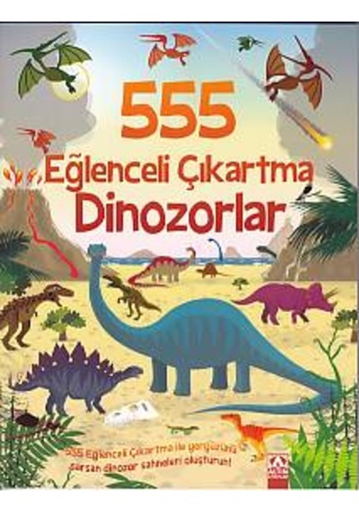 555 Eğlenceli Çıkartma - Dinozorlar 9789752122161