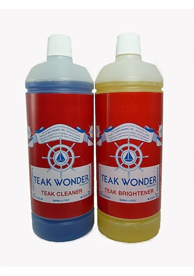 Teak Wonder İkili Tik ve Ahşap Bakım Seti - Temizleyici Parlatıcı
