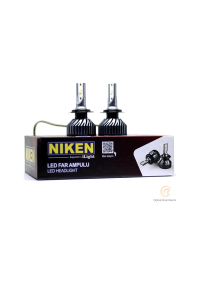Niken Pro Serisi Flip Led Xenon Zenon 9006-Hb4 6500K - Slim Fan