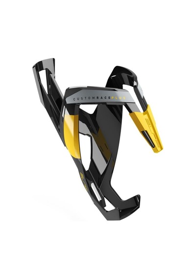 Elite Custom Race Plus Bisiklet Matara Kafesi Siyah-Sarı Gri