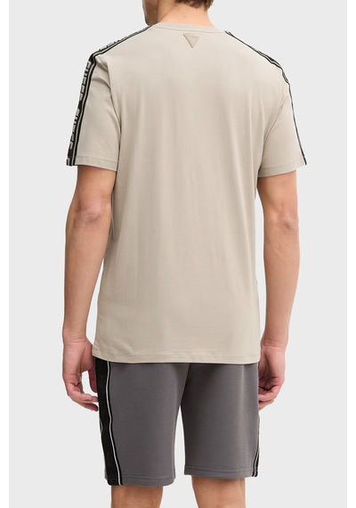 Guess Arlo Cn Pamuklu Regular Fit Logolu Bisiklet Yaka T Shirt Z4gı18j1314 Erkek T Shirt Z4gı18 J1314 G1ca Bej