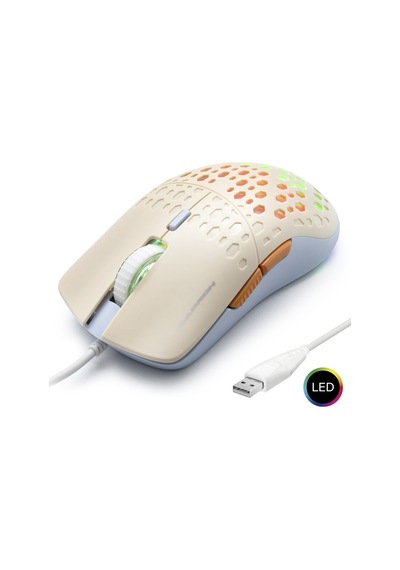 G360 Gaming Mouse 3600 Dpi Led - Beyaz Diğer