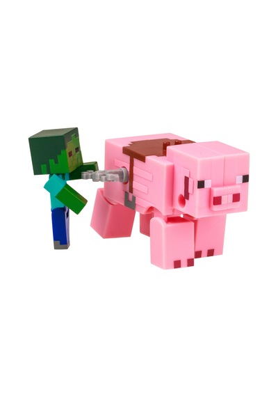 Minecraft 3d Kurma Mekanizmalı Figürler 2'li Paket Model 1