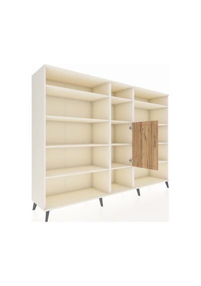 Hyperion Dolap 12 Raflı Tek Kapaklı 220x44x163 Aytaşı-çam/aytaşı Atlas Çam/aytası - Aytası Hyperion Dolap 12 Raflı Tek Kapaklı 220x44x163 Aytaşı-çam/aytaşı Atlas Çam/aytası - Aytası