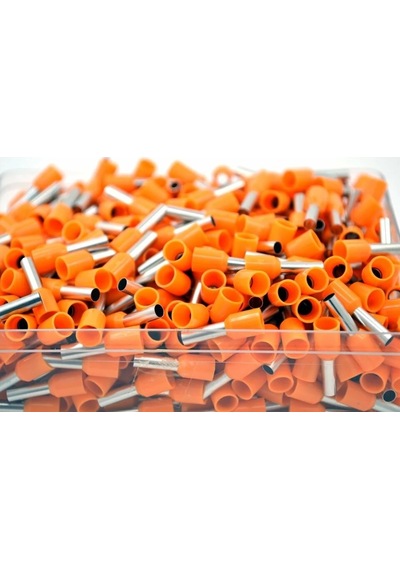Elmax 500 Adet 4mm Turuncu İzoleli Kablo Yüksüğü Elx Iy 3040