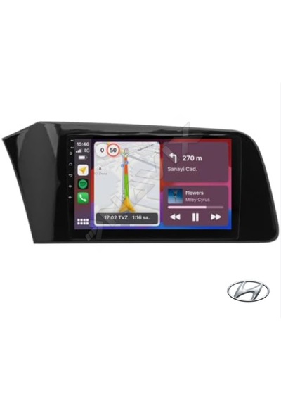 Foxus Hyundaı Elentra 2021+ 4gb Ram 64gb Hafıza Android Dokunmatik Ekran Oto Teyp - Carplay Wifi Gps Bluetooth Kamera Destekli Oem