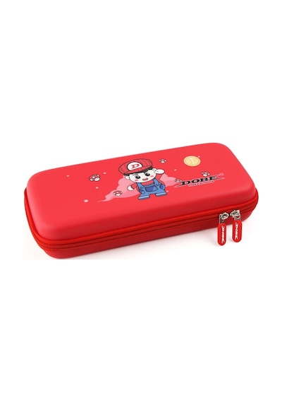 Nintendo Switch/switch Oled Oyun Konsolu Koruyucu Taşıma Ve Seyahat Çantası Kırmızı