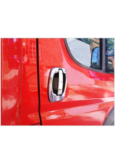 Fiat Ducato Krom Kapı Kolu+Çerçeve 4 Kapı 8 Parça 2006 ve Üzeri