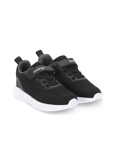 Slazenger Flarex Unisex Çocuk Cırt Cırtlı Siyah / Koyu Gri Günlük Spor Ayakkabısı Slazenger Flarex Unisex Çocuk Cırt Cırtlı Siyah / Koyu Gri Günlük Spor Ayakkabısı
