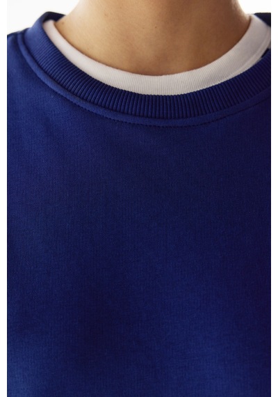 Penti Lacivert Oversize Active Uzun Kollu Sweatshirt