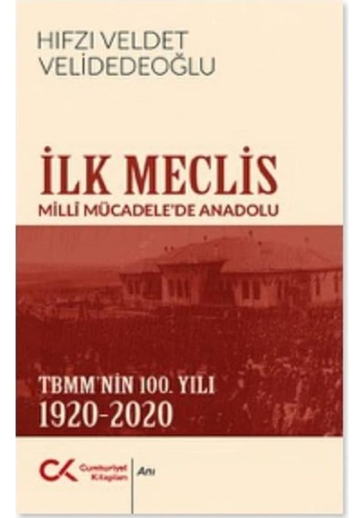 İlk Meclis - Milli Mücadele'de Anadolu - Hıfzı Veldet Velidedeoğlu - Cumhuriyet Kitapları