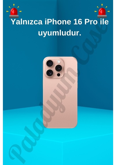 Apple Uyumlu iPhone 16 Pro Şeffaf Kılıf Magsafe Özellikli Hybrid Kristal Kapak Şeffaf