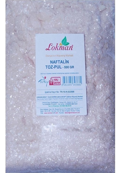Lokman Toz Pul Naftalin 500 G