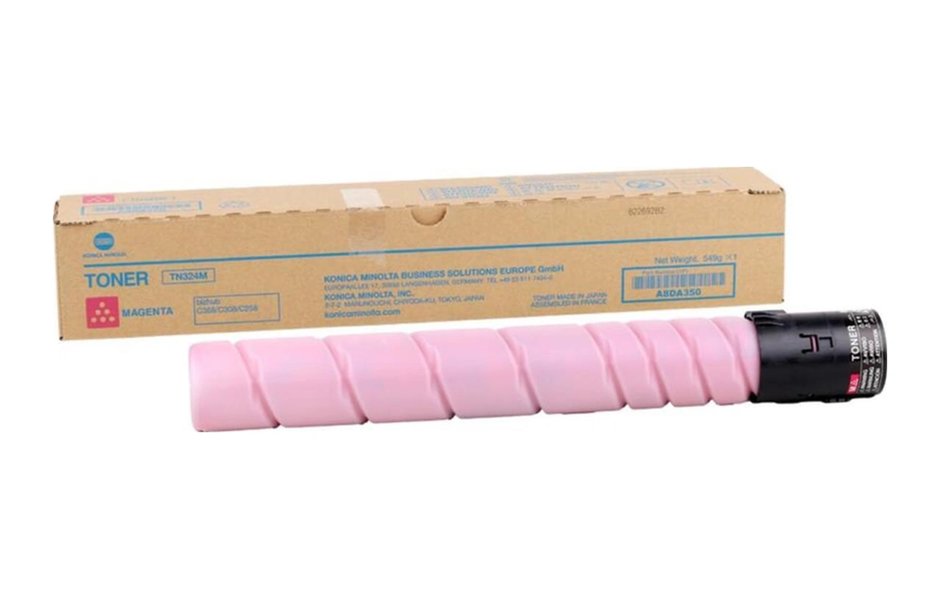 Konica Tn-324m Magenta Kırmızı  Fotokopi Toneri Bizhup C258-308-368 26.000 Sayfa